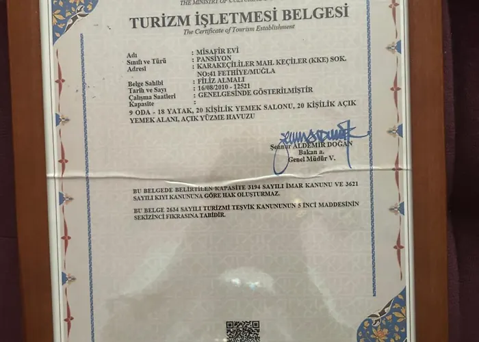 Misafir Evi Szálloda 2*